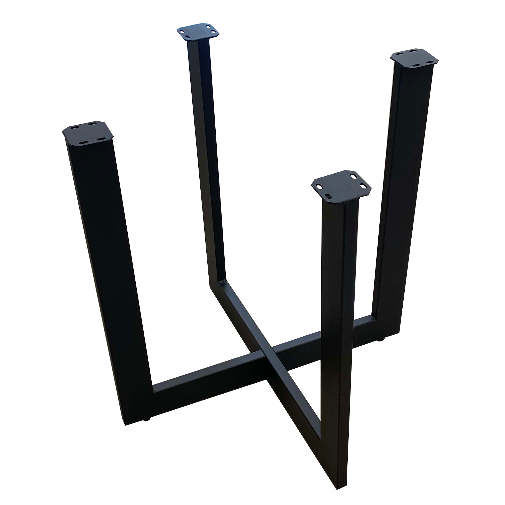 SS1411 Round-Cross Dining Table Base for Round Table, 1 Set