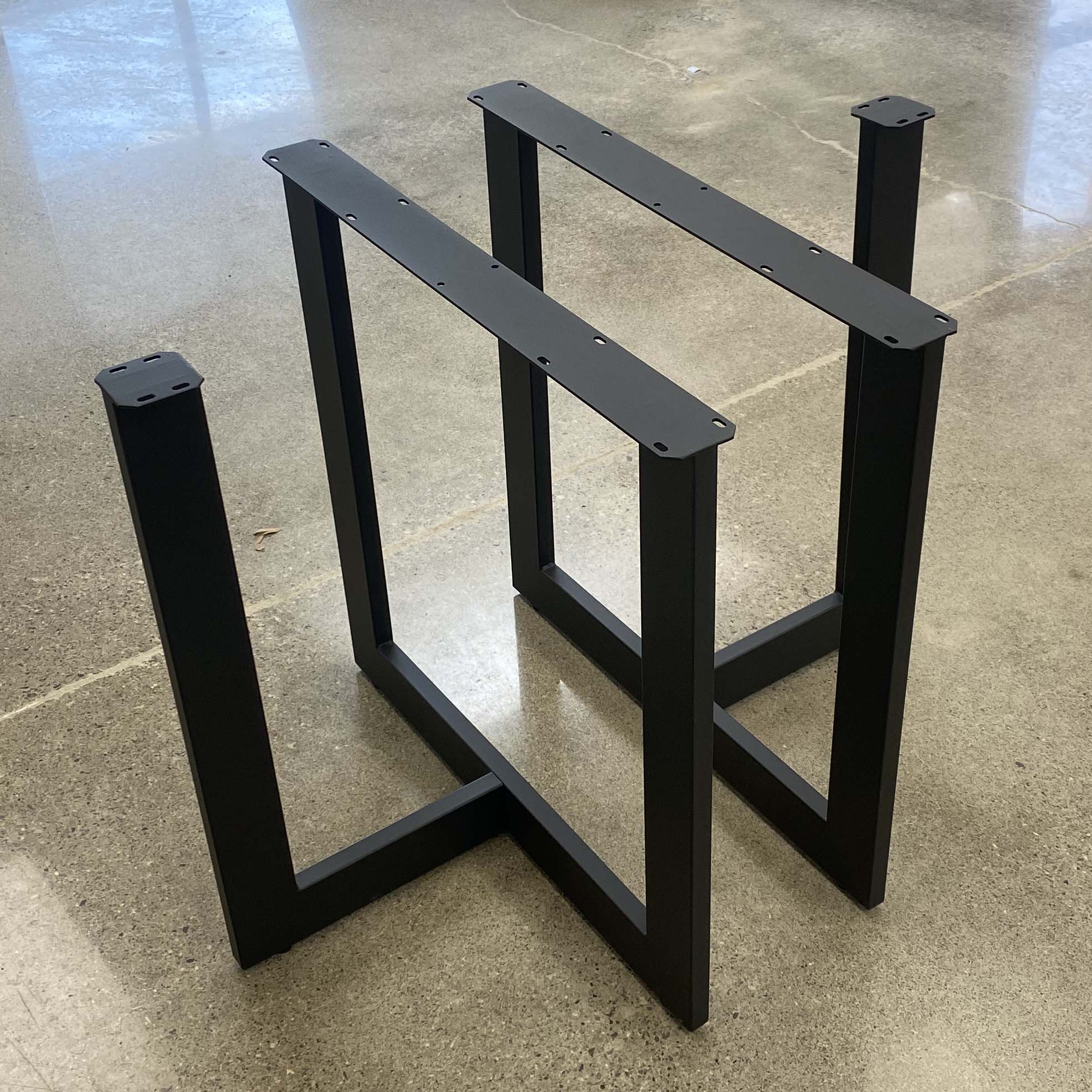 SS1410 Round-Cross Dining Table Base for Long Table, 1 Set